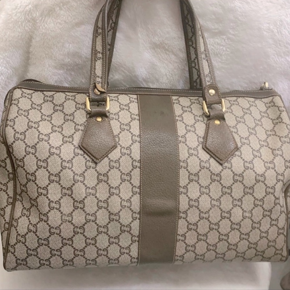 GUCCI PLUS VINTAGE BOSTON BAG